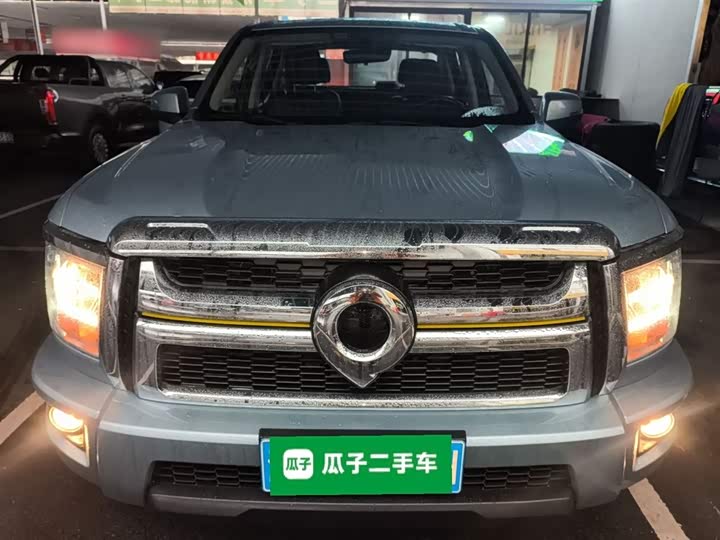 Great Wall King Kong Poer 2023 2023款 2.0T自动柴油两驱精英型平箱GW4D20M