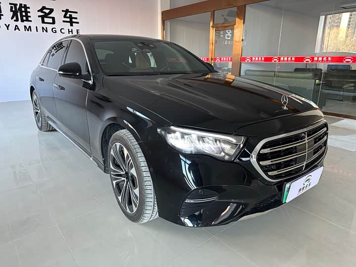 Mercedes-Benz E-Class Hybrid 2024 2024款 E 350 e L 插电式混合动力轿车