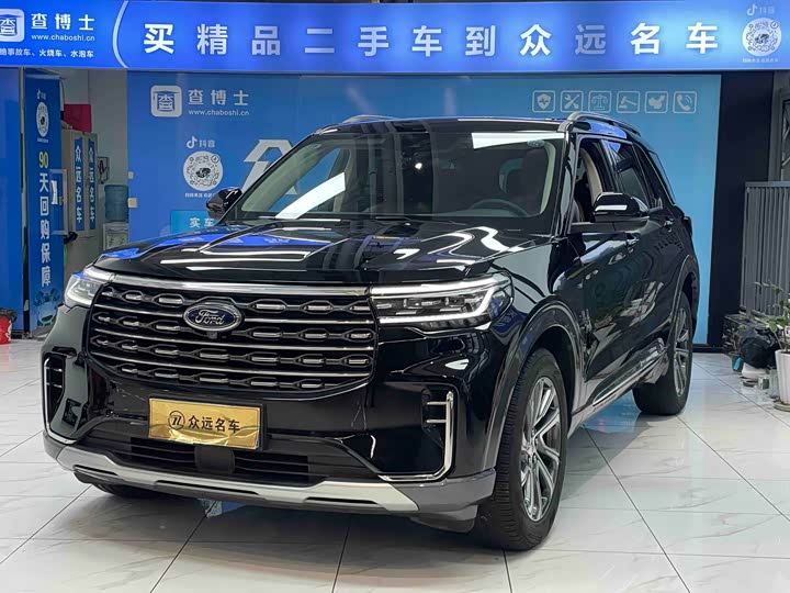 Ford Explorer 2023 2023款 EcoBoost 285 四驱风尚plus版 7座
