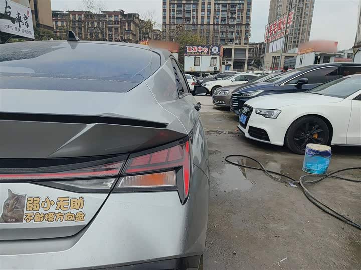 Hyundai Elantra N line 2023 2023款 1.5L CVT LUX尊贵版