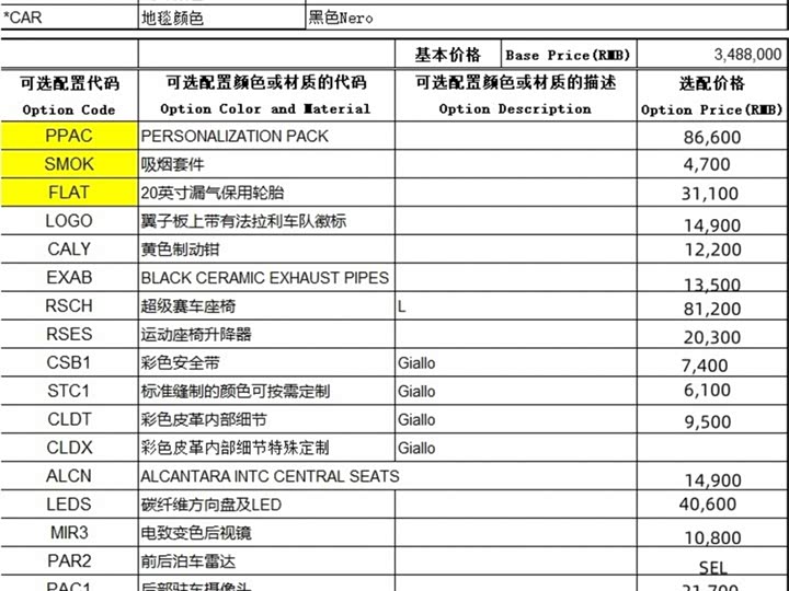 Ferrari 296 2022 2022款 3.0T V6 GTS