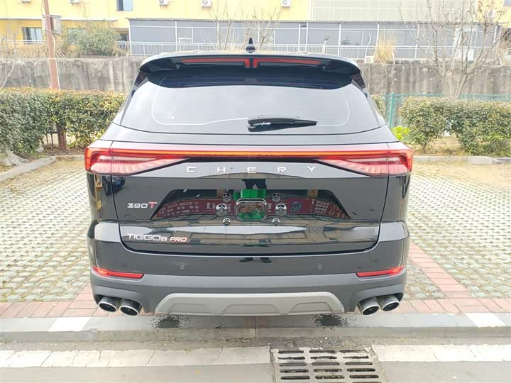 Chery Tiggo 8 Pro 2024 2024款 冠军版 390T 两驱巅峰版 5座
