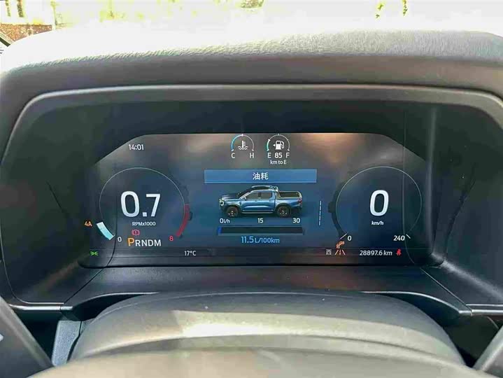 Ford Ranger 2023 2023款 野地四驱自动版 汽油