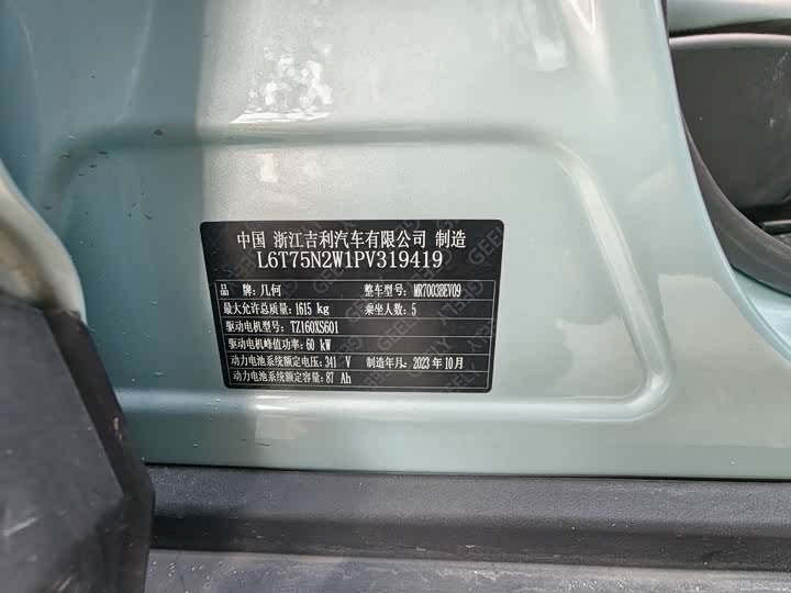 Geely Geometry E Firefly 2024 2024款 301km 星光