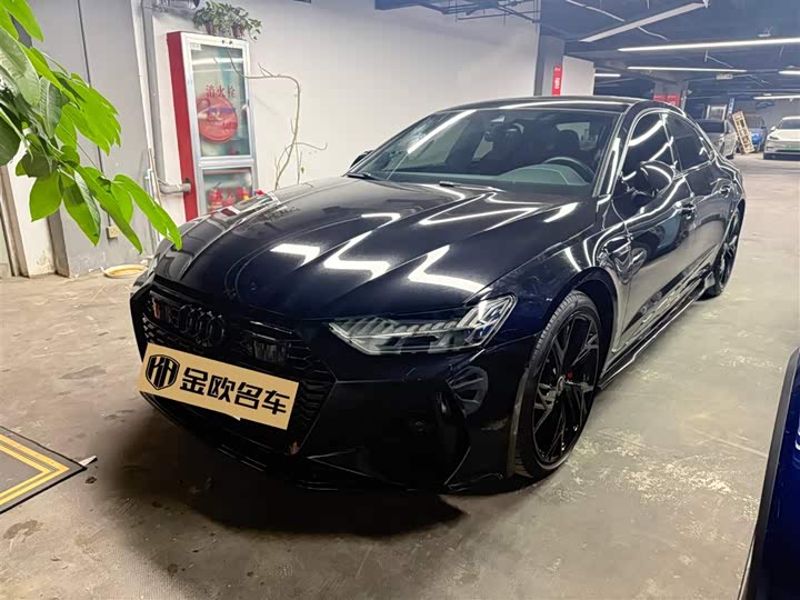 Audi A7L 2024 2024款 45 TFSI quattro 黑武士版