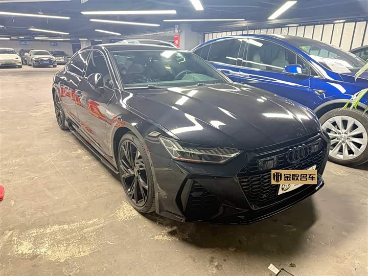 Audi A7L 2024 2024款 45 TFSI quattro 黑武士版