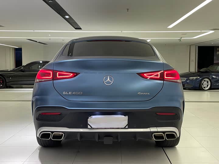Mercedes-Benz GLE-Class Coupe 2022 2022款 改款 GLE 450 4MATIC 轿跑SUV 时尚型