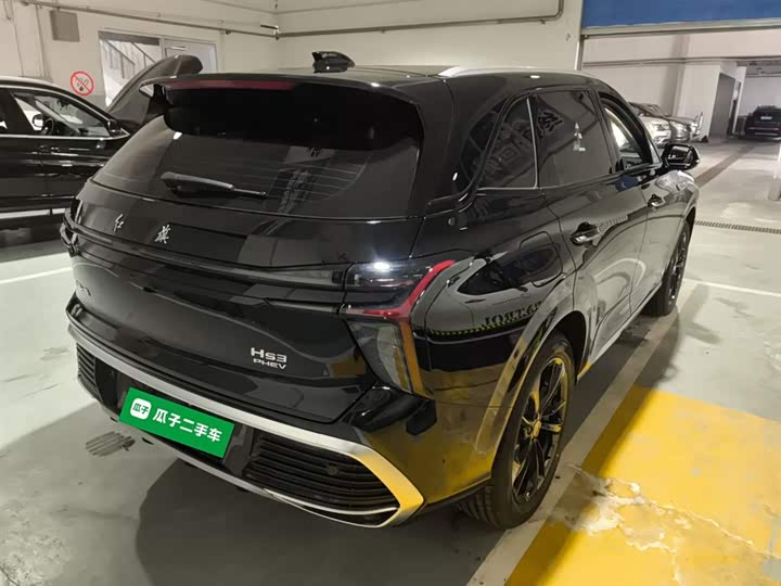 Hongqi HS3 Hybrid 2025 2025款 125km 劲为PLUS 200万辆纪念版