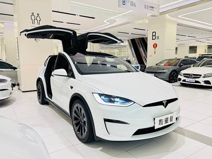 Tesla Model X 2023 2023款 三电机全轮驱动 Plaid版