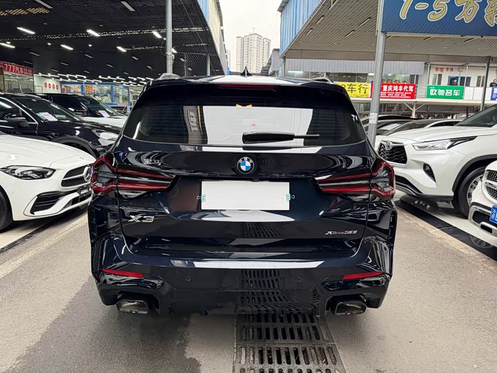 BMW X3 2023 2023款 改款 xDrive30i 领先型 M曜夜套装