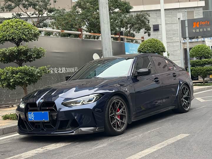 BMW M3 2024 2024款 M3四门轿车 M xDrive 雷霆版