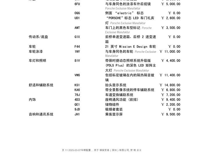 Porsche Taycan 2022 2022款 改款 Taycan Turbo S