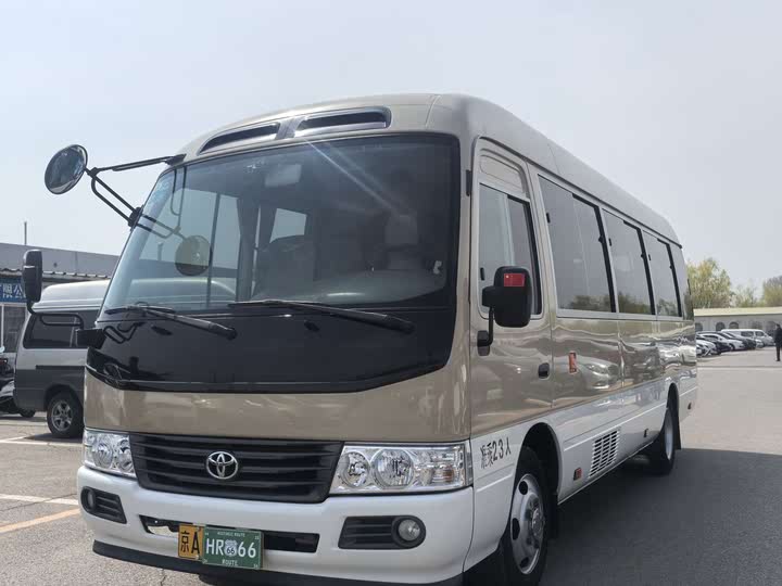 Toyota Coaster 2019 2019款 4.0L豪华车GRB53L-ZEMNK 23座扶手9GR